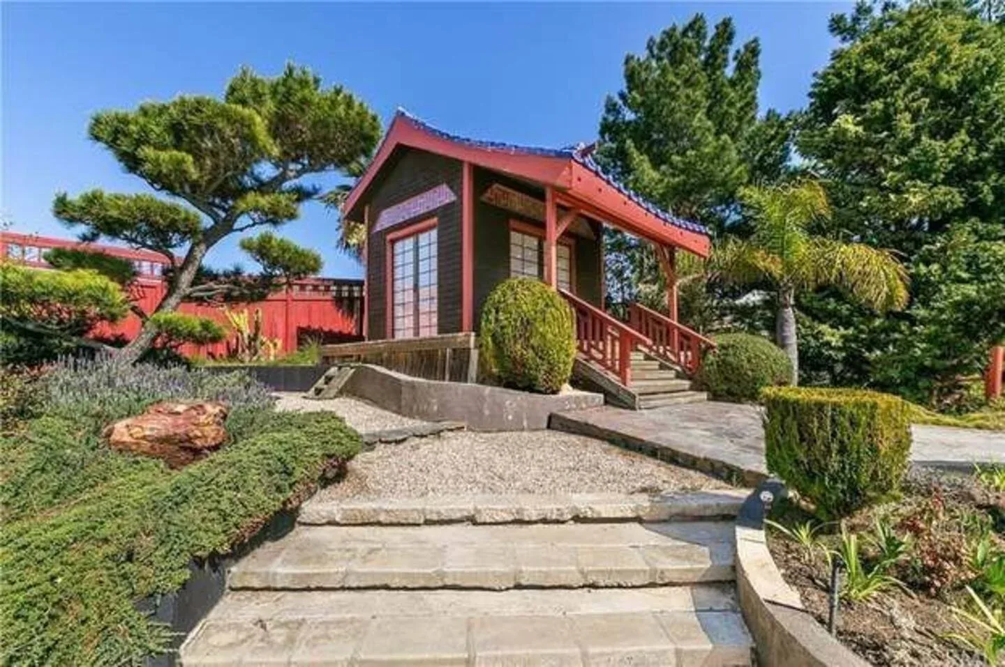 Japanese Garden Yorba Linda Hills Luxury Home